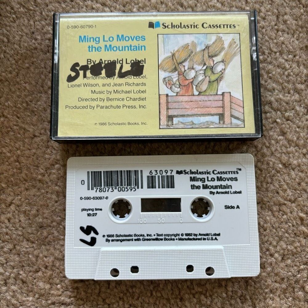 Scholastic Cassettes Ming Lo Moves The Mountain Cassette
